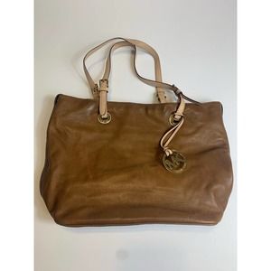 Michael Kors Brown Soft Leather Shoulder Bag